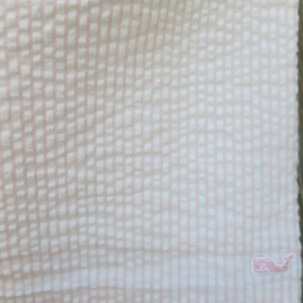 VINEYARD VINES Sleeveless Seersucker Dress Size 5 Girls Summer Stripe Pink White